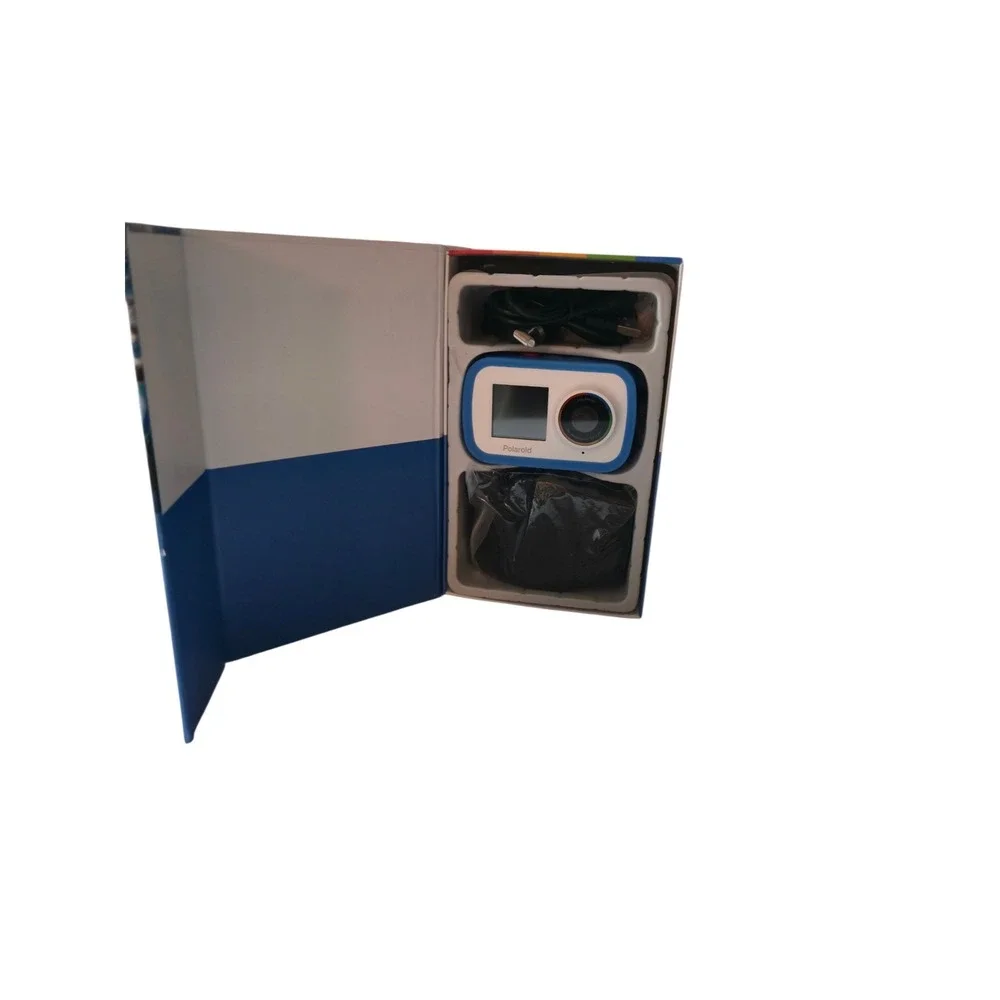 Polaroid iD922 4K Streaming Action Camera Teal Blue Waterproof Wi-Fi Dual Screen - Picture 6 of 8